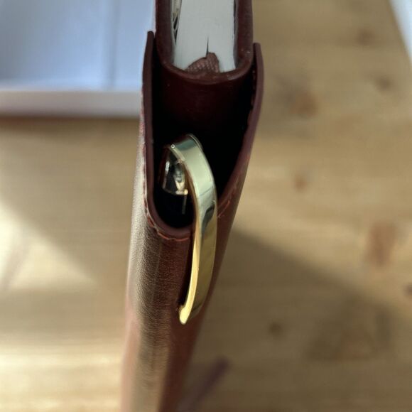 SETTINI® Lined Journal NIP Vegan Leather Flower Embossed Diary w Pen Gift Set - Picture 3 of 7